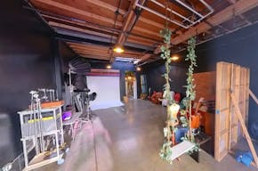 Black Box Warehouse w/ Grid System (Rain System, Seamless Backdrops, Props, Equipment, Furniture) - Image 1