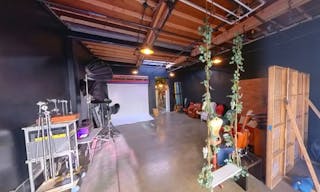 Black Box Warehouse w/ Grid System (Rain System, Seamless Backdrops, Props, Equipment, Furniture) - Image 1