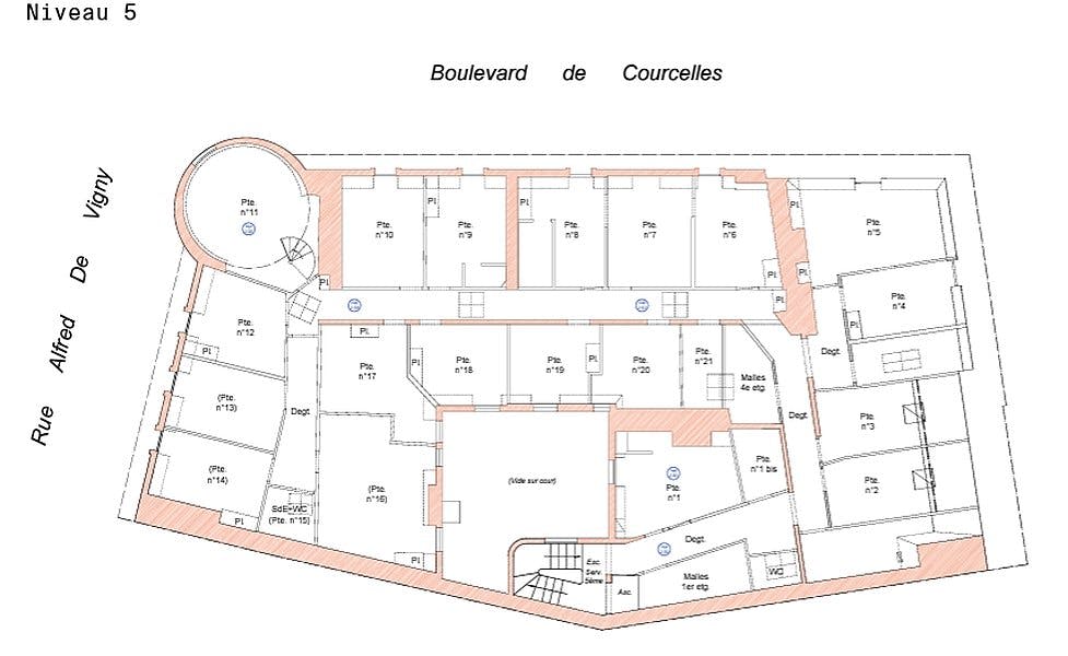 Historical Mansion for Showrooms and Events in Paris 8th