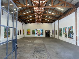 Contemporary Art Gallery with Living Room - Image 1