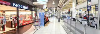 Kiosque de 20m² à louer au sein du centre commercial Carrefour d'Aulnoy-Lez-Valenciennes - Image 1