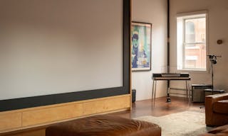 Comfortable and Chic Screening Room - Image 7