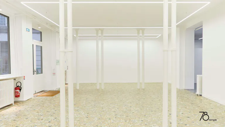 78temple Perfect showroom space in Le Marais (Paris centre) - Image 1