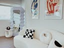 Natural Light Loft with Unique Designer Furniture for Production and Meeting