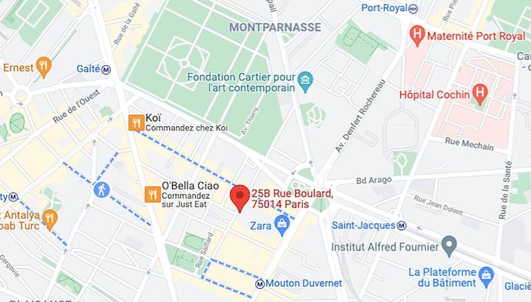 Boutique Shop for Rent - Paris 14th - Near Denfert-Rochereau - Image 1