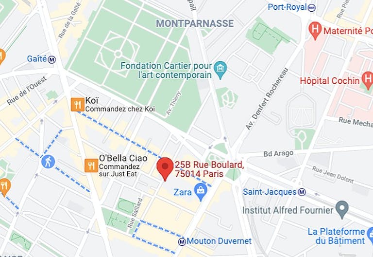 Boutique Shop for Rent - Paris 14th - Near Denfert-Rochereau - Image 1