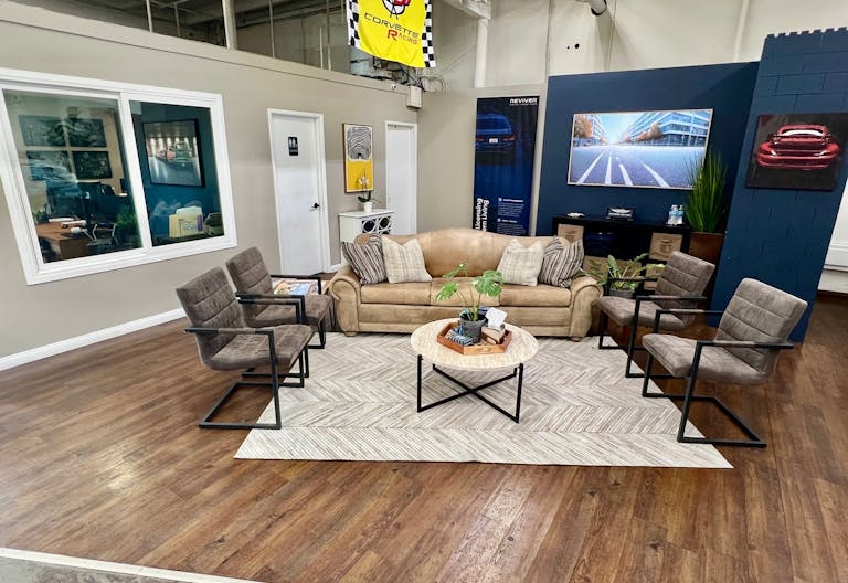 Luxury Car Dealership in Warehouse Space - Image 1