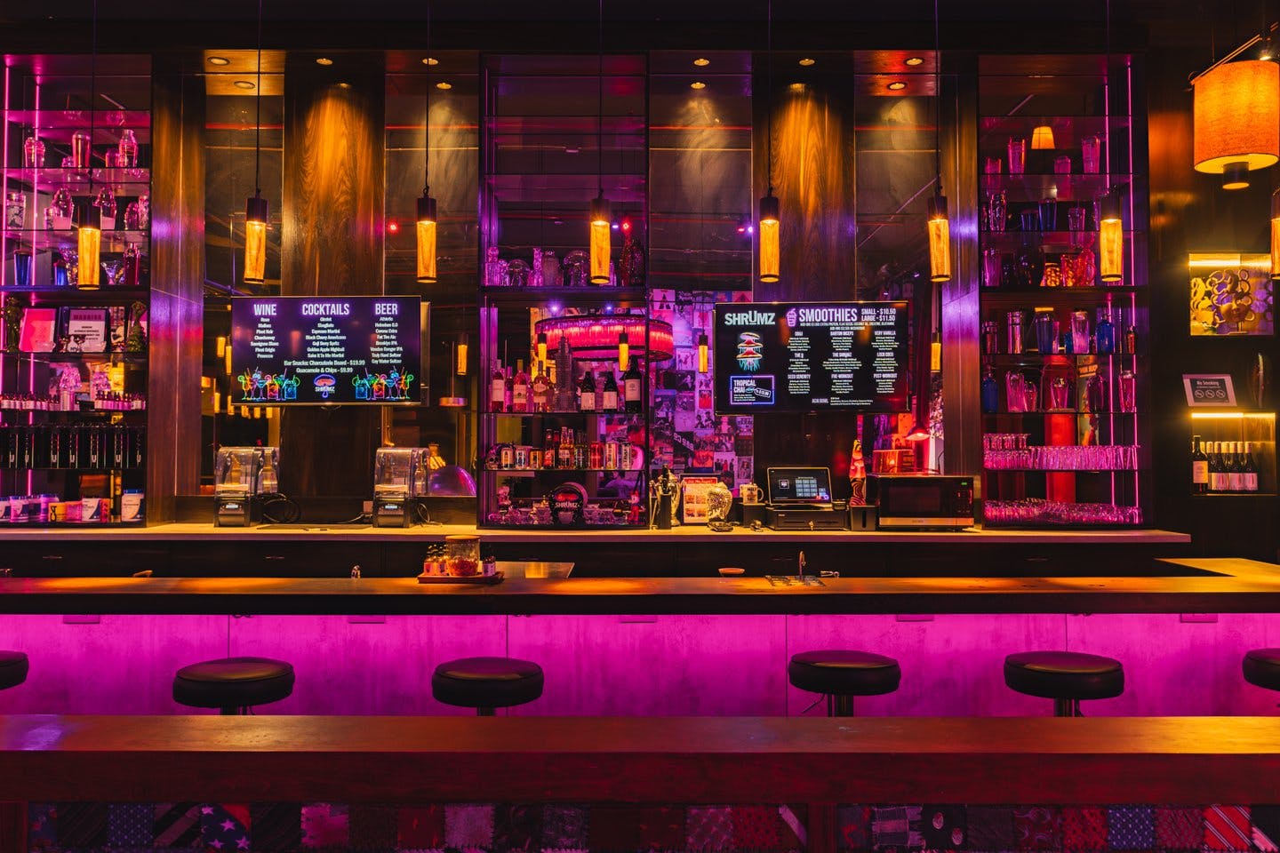 Stylish Lounge and Cafe on West 23rd Street, New York