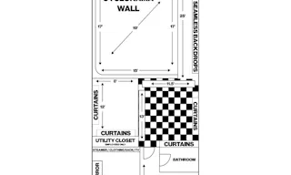 Cyclorama Wall, 50+ Backdrops - Natural Daylight and Night Time Studio - All Gear, Lighting and Props Included in Rental Price - Orange County - Image 2