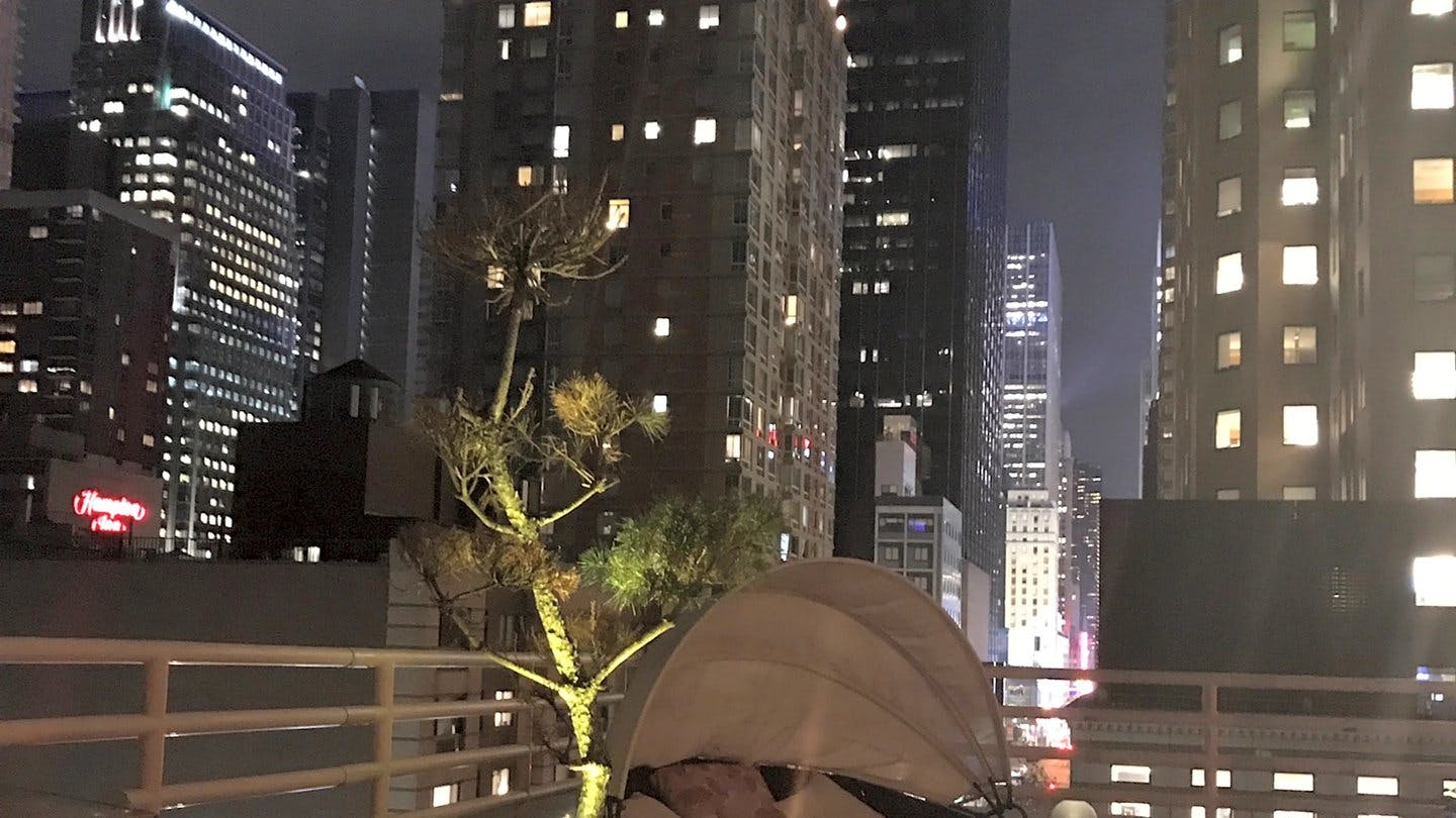 Beautiful 130 sqm Midtown Manhattan Terrace at 287 W 43rd St