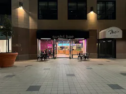 Sweet and vibrant Sushi Spot with subtle elegant aesthetics. - Image 0