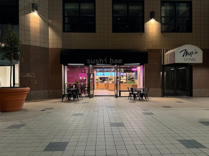 Sweet and vibrant Sushi Spot with subtle elegant aesthetics. - Image 0