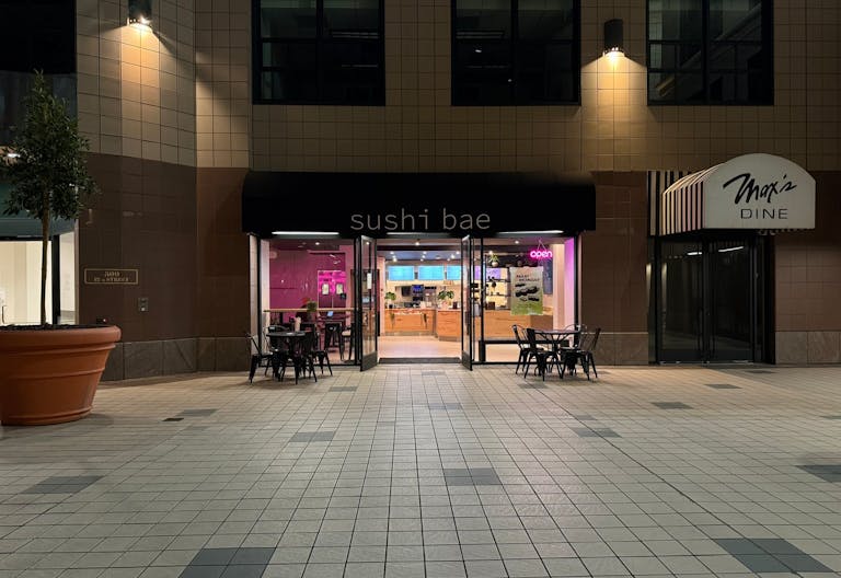 Sweet and vibrant Sushi Spot with subtle elegant aesthetics. - Image 0