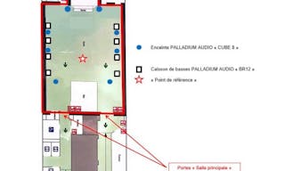 Espace �v�nementiel / Studio Photo avec �cran LED immersif g�ant et syst�me son Audiophile Paris 9�me - Image 6