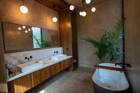 Concrete Oasis: A Villa Retreat with Poolside Serenity - Image 17