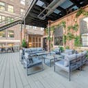 Rooftop with Multiple Indoor Breakout Areas