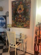 Gorgeous Old School Brooklyn Apt with giant windows / maple black and white floors / molding / full of art and live plants - Image 9