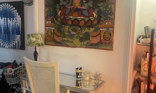 Gorgeous Old School Brooklyn Apt with giant windows / maple black and white floors / molding / full of art and live plants - Image 9