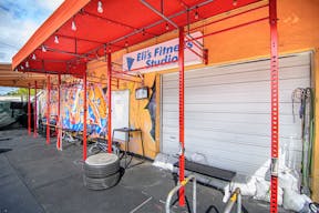 Huge Private Outdoor Space with graffiti & lots of color & character available for many uses - Image 2