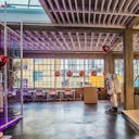 Modern SOMA building with Atrium and Rooftop Patio