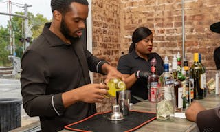 Chic Exposed Brick Walls Event Space - Image 12