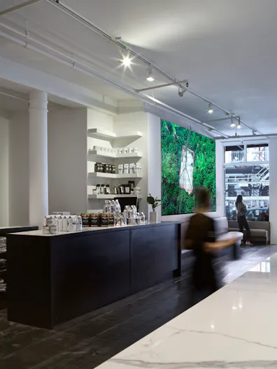 High traffic retail space in trendy Tribecca based Laughing Man Cafe - Image 0