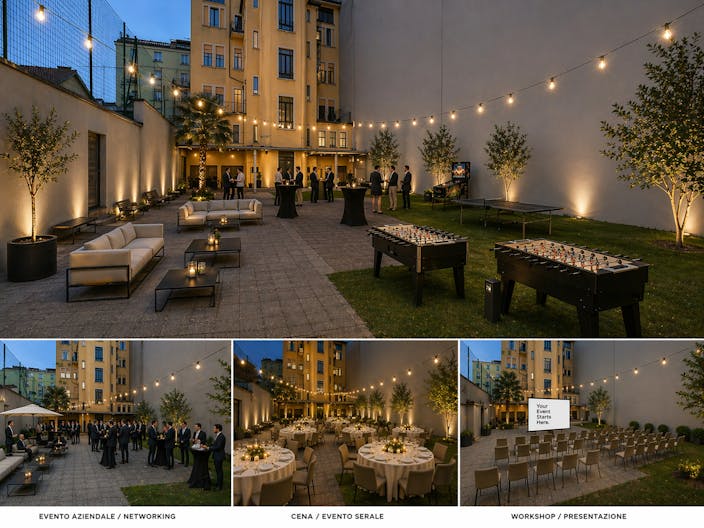 Location eventi con giardino privato nel centro di Milano – collegamento diretto con Linate (M4) - Image 3