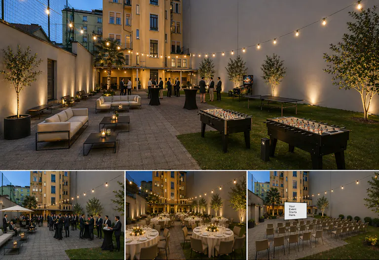 Location eventi con giardino privato nel centro di Milano – collegamento diretto con Linate (M4) - Image 3