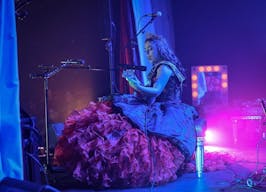 Gorgeous Space with moveable Seats and Red Velvet Curtains - Image 8