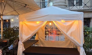 Tente Pop-up 4m2 sur terrasse �ph�m�re d'hiver - Image 1