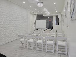All White,  Intimate and Elegant Event Venue - Image 3
