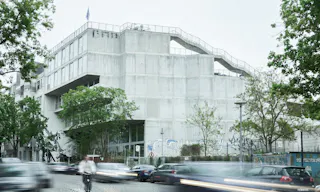 Brutalist Event & Retail Space with Rooftop and Garden - Image 2