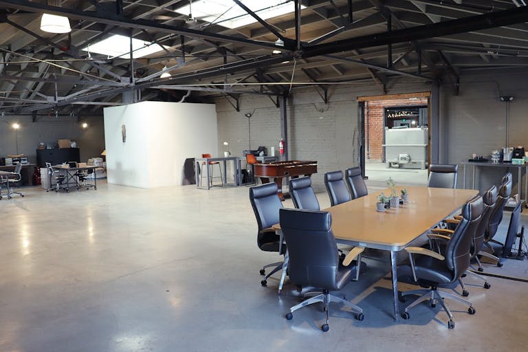 Industrial Vintage Warehouse Space with Contemporary Office zone - Image 2
