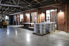 Old school Warehouse with exposed bow truss ceilings - Image 4