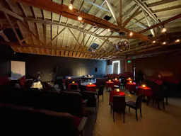Gorgeous Space with moveable Seats and Red Velvet Curtains - Image 26