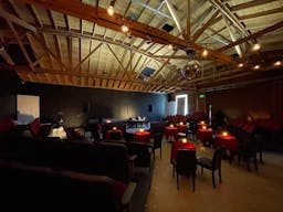 Gorgeous Space with moveable Seats and Red Velvet Curtains - Image 26