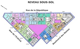Block of 6 Boutiques Shop for Rent - Marseille Rue de la R�publique - Image 8