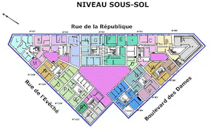 Block of 6 Boutiques Shop for Rent - Marseille Rue de la République - Image 8