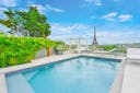 Penthouse avec Terrasse, Piscine, Vue Tour Eiffel et Seine