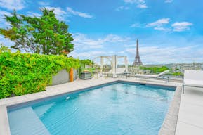 Penthouse avec Terrasse, Piscine, Vue Tour Eiffel et Seine - Image 0