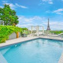 Penthouse avec Terrasse, Piscine, Vue Tour Eiffel et Seine