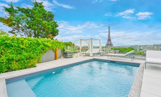 Penthouse avec Terrasse, Piscine, Vue Tour Eiffel et Seine - Image 0