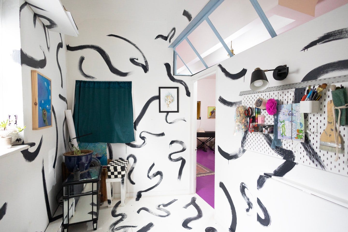 Colorful Spacious Garden Apartment in Red Hook, Brooklyn