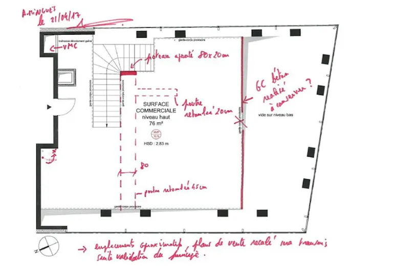 Boutique Shop For Rent - Paris 14th Near Porte d'Orl�ans - Image 3
