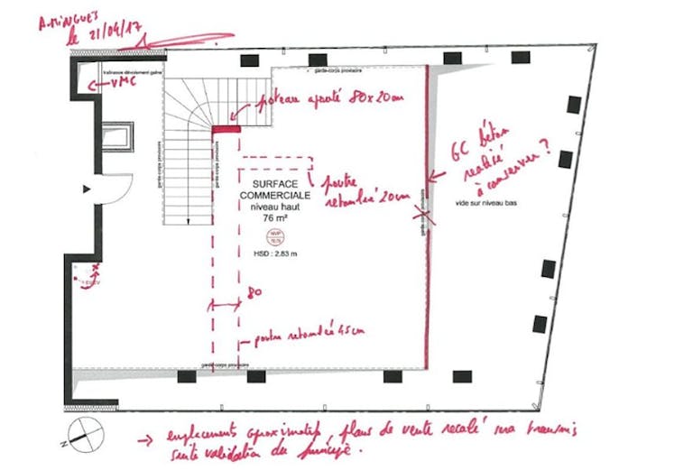 Boutique Shop For Rent - Paris 14th Near Porte d'Orl�ans - Image 3