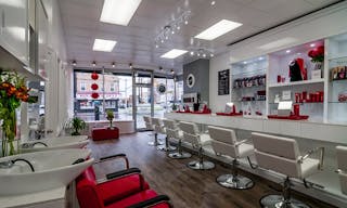 Bronx White Bar Counter Style Storefront - Image 2