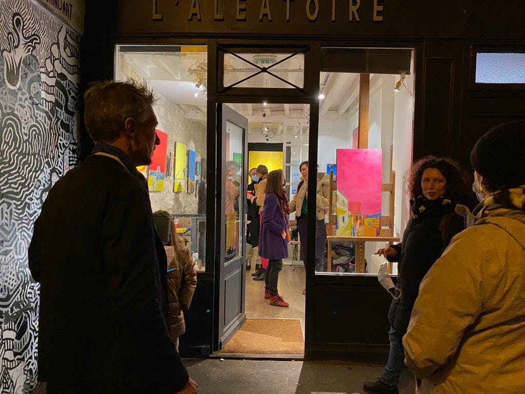 Gallery Space on Rue de Bièvre, Paris