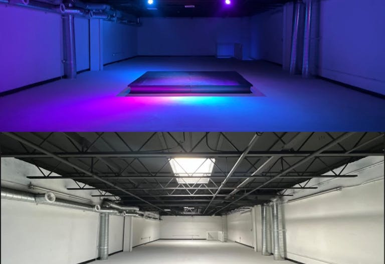 2 floor Big white open space with lights - Image 4