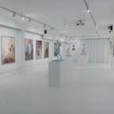 Gloss White Gallery Space on Fairfax Ave