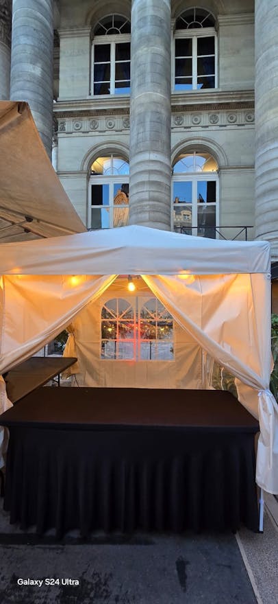Tente Pop-up 4m2 sur terrasse �ph�m�re d'hiver - Image 2